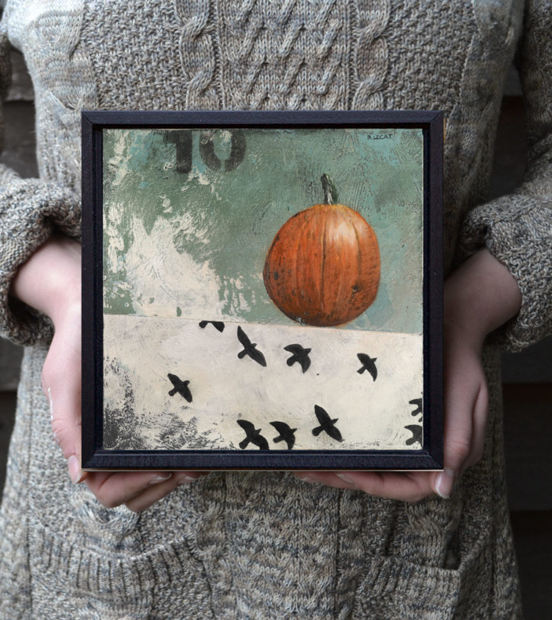 ten-birds-framed-halloween-art-bonnielecat
