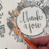 say thank you with a handwritten card