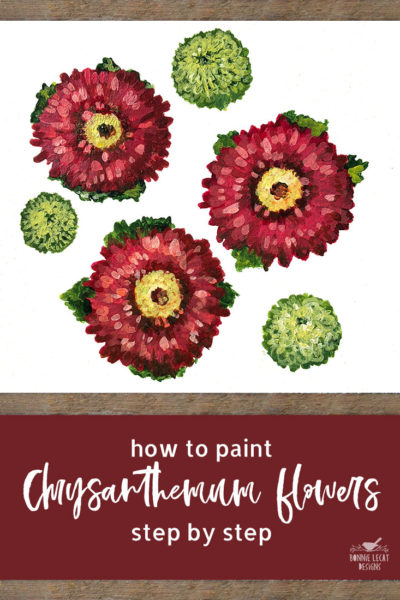 step by step flower painting